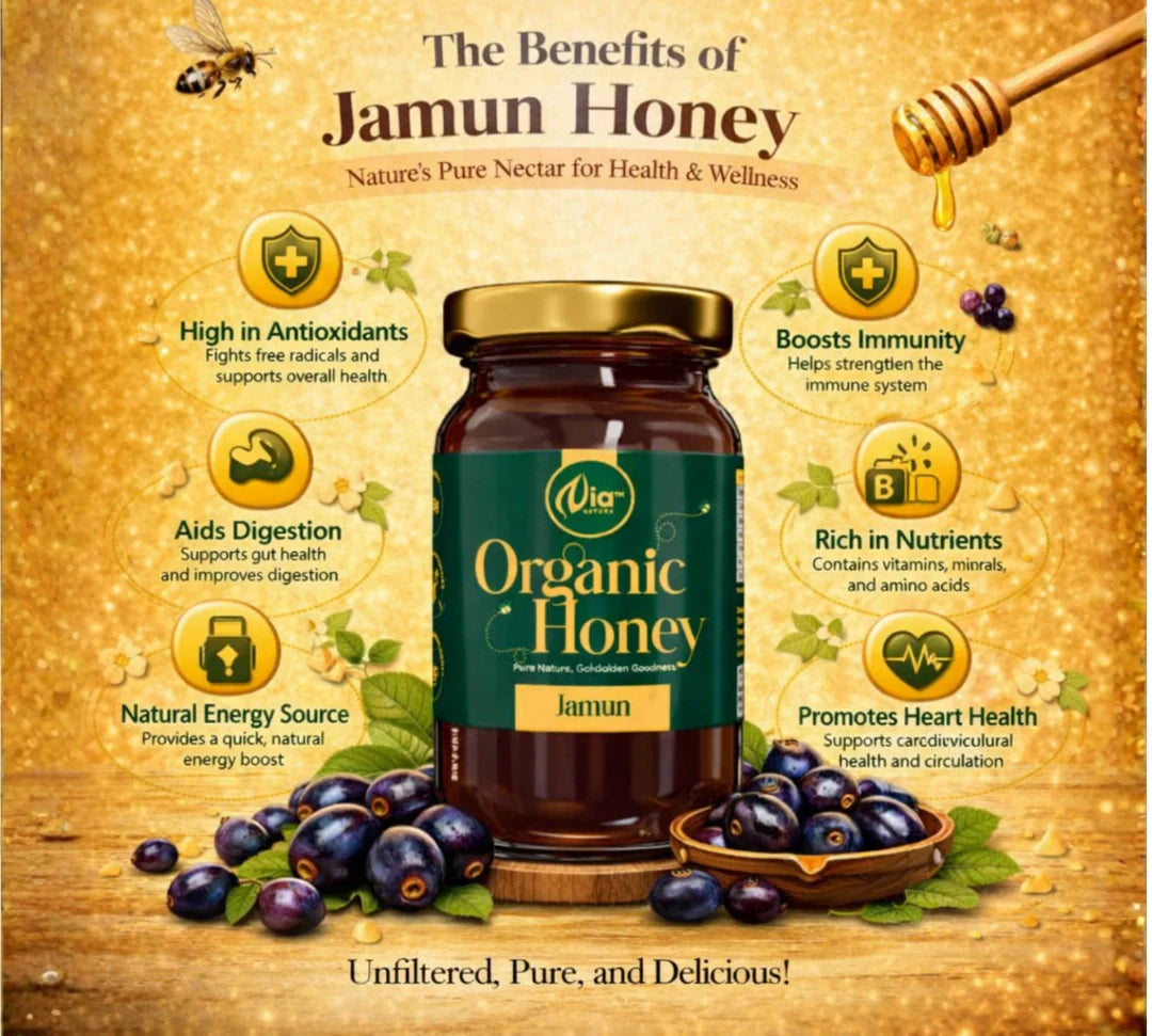Nia Natura Organic Jamun Honey - Dista