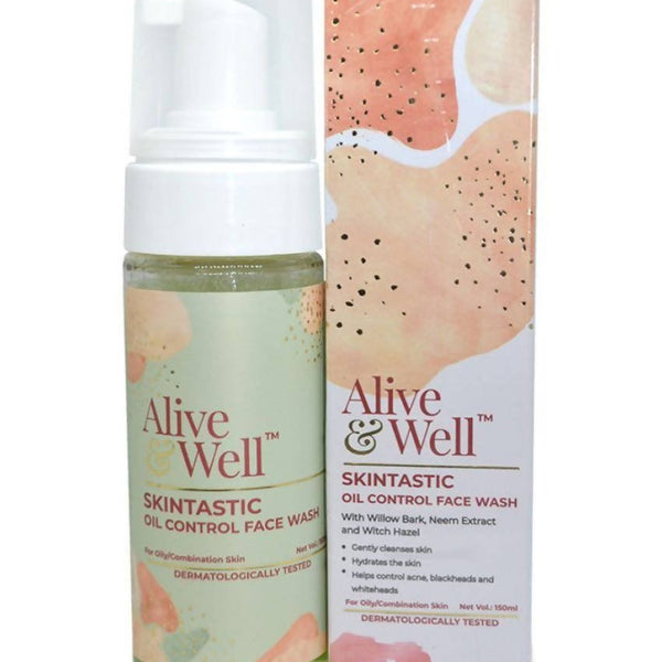 Alive & Well Skintastic Oil Control Face Wash - Distacart