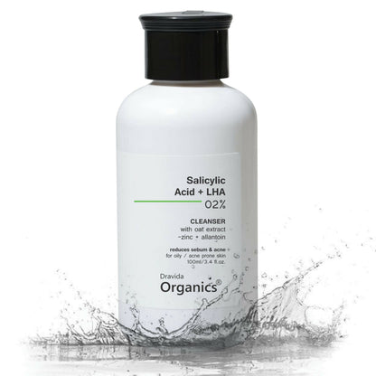 Dravida Organics 2% Salicylic Acid Face wash - Dista