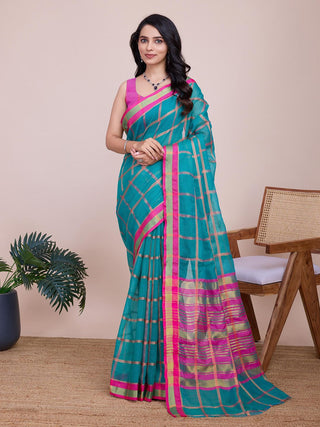 Mitera Woven Design Zari Saree - Distacart