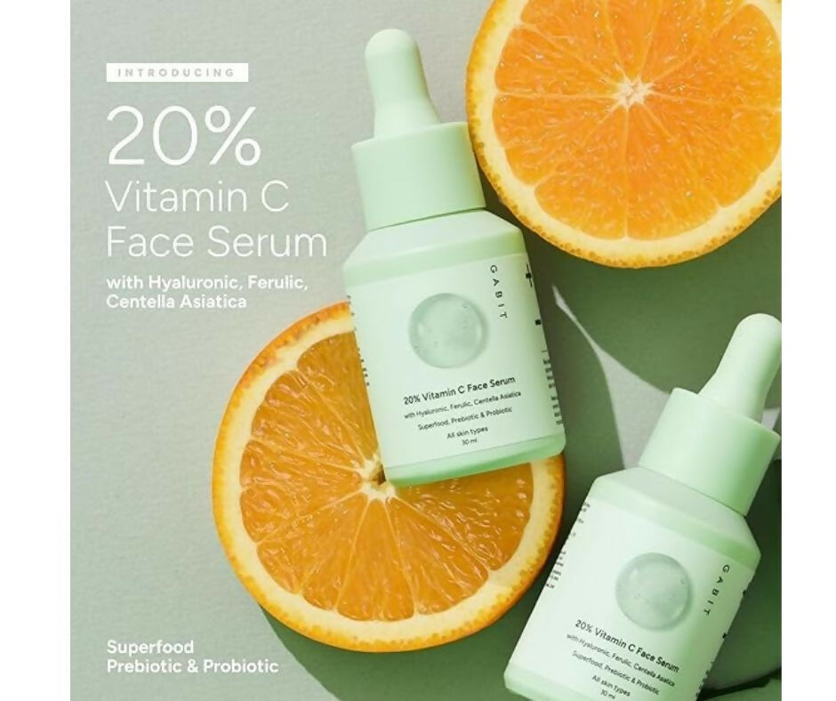 Gabit 20% Vitamin C Face Serum for Glowing Skin - Distacart