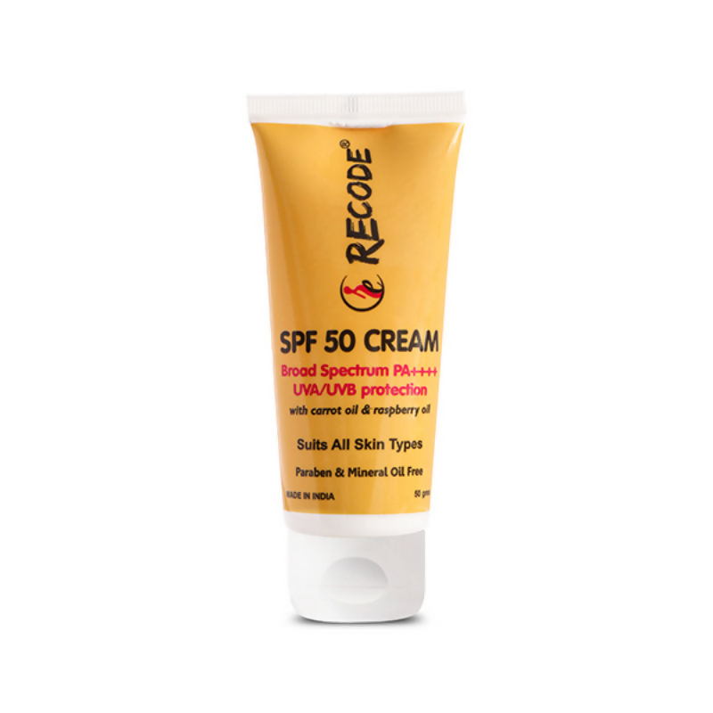 Recode SPF 50 Cream PA++++ - Distacart