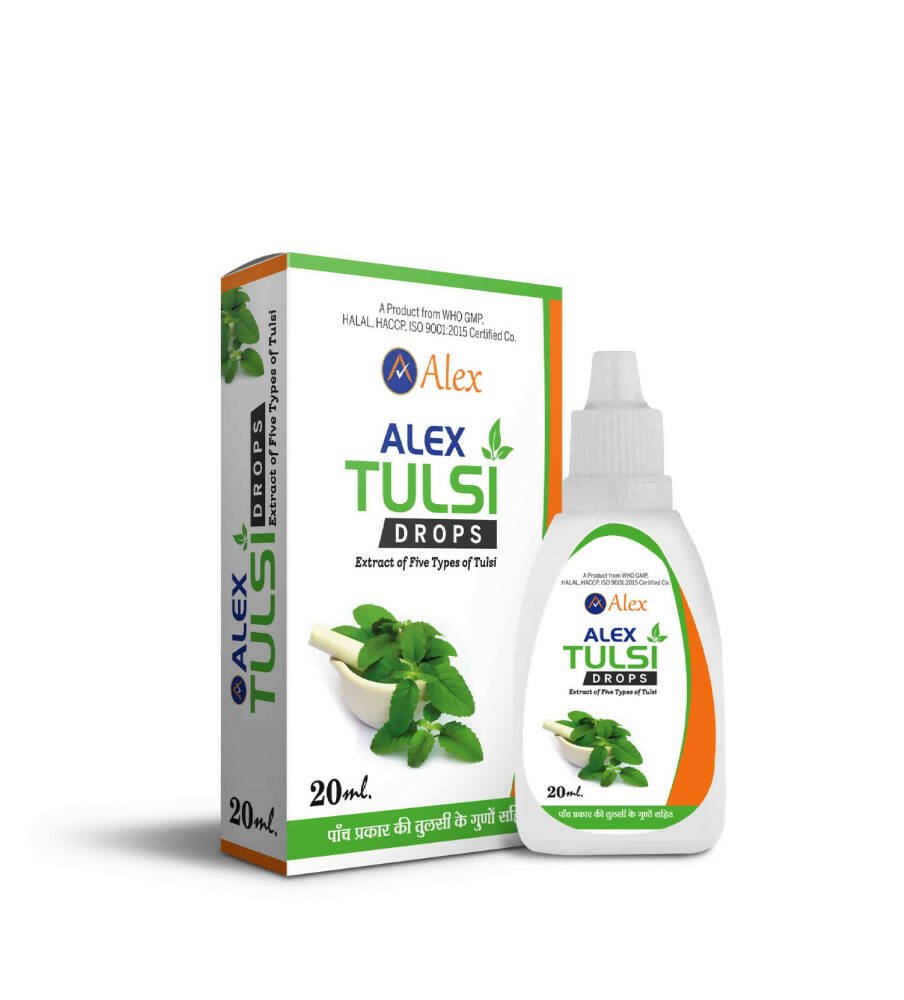 Alex Alex Tulsi Drops - Distacart