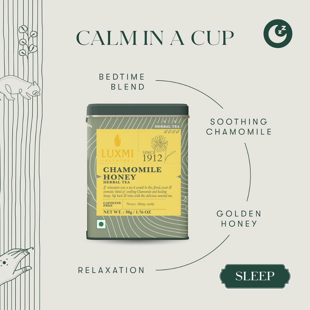 Luxmi Estates Chamomile Honey Herbal Infusion - Dista