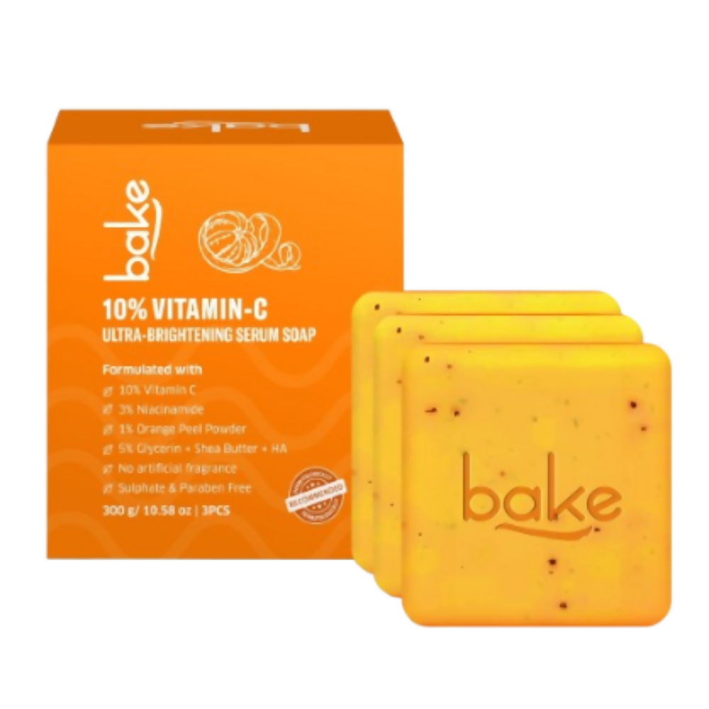Bake 10% Vitamin C Ultra Brightening Serum Soap - Distacart
