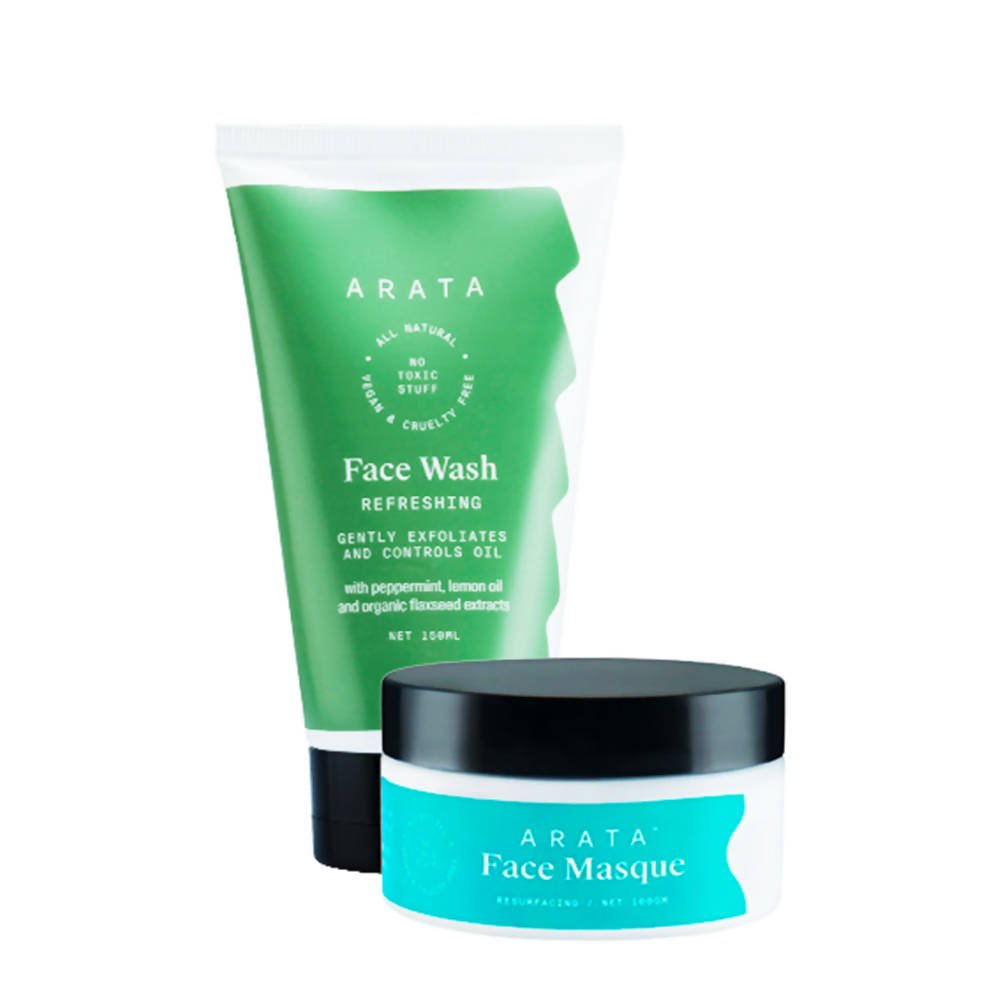 Arata Monsoon Masque Face Wash Combo