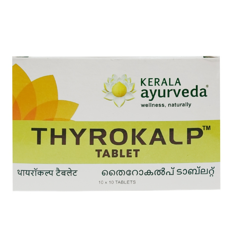 Kerala Ayurveda Thyrokalp Tablets - Distacart