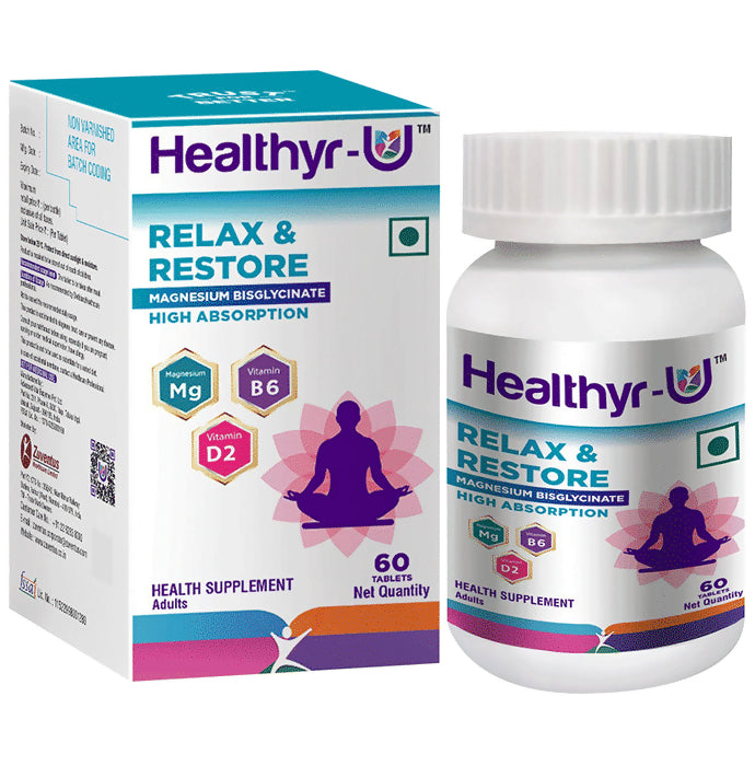 Healthyr-U Relax & Restore Tablets - Distacart