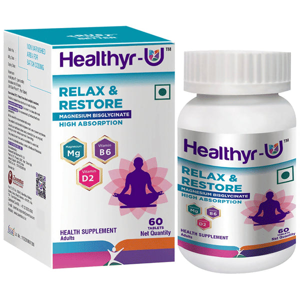 Healthyr-U Relax & Restore Tablets - Distacart