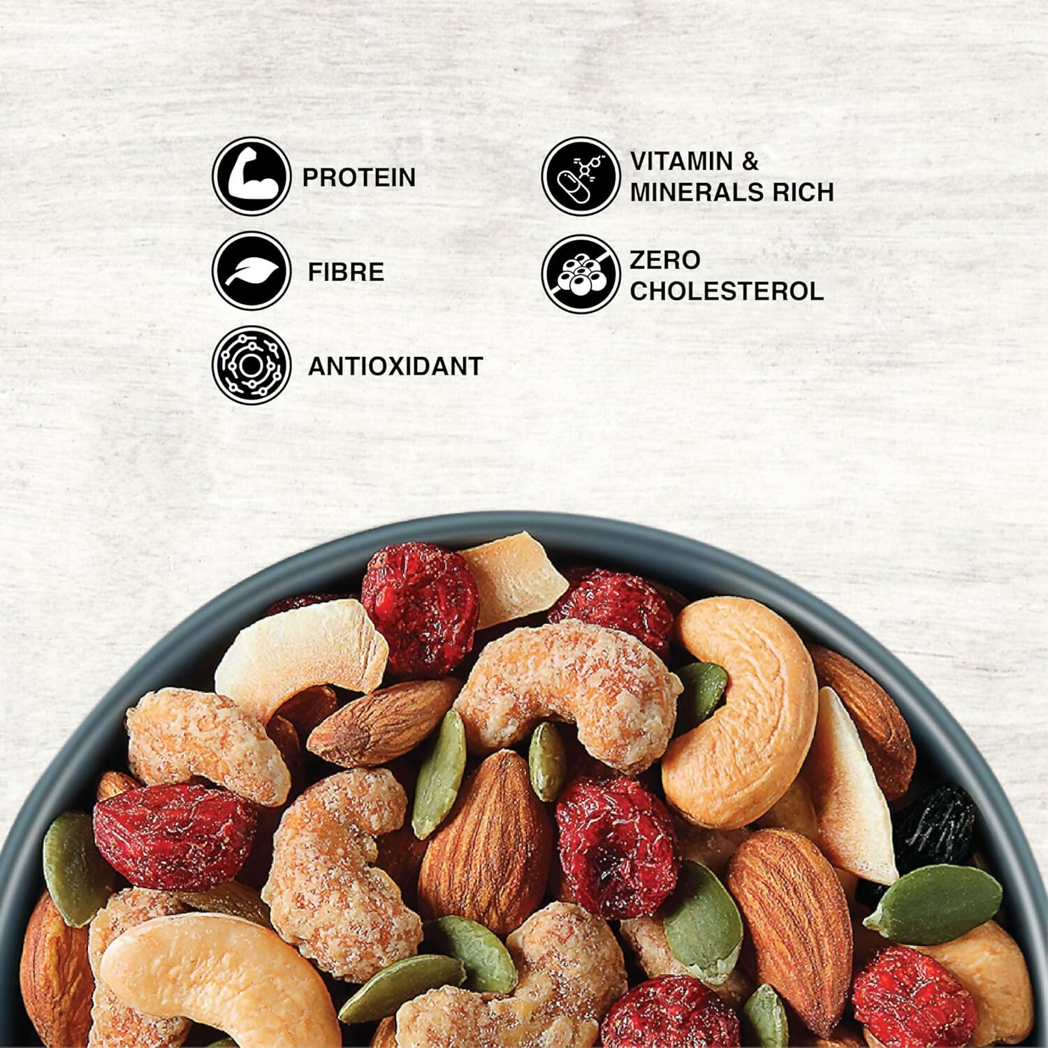 Pureheart Nutmix Salt & Sweet Dry Fruits - Distacart