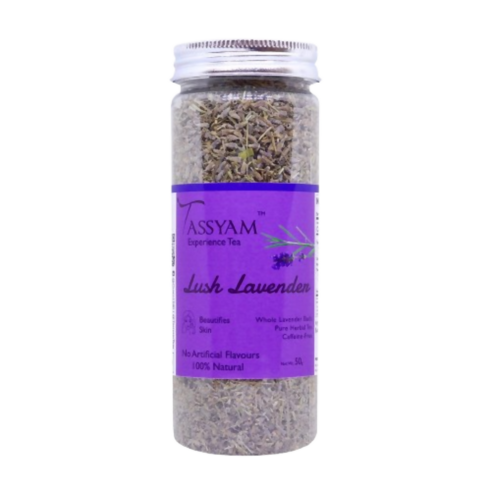 Tassyam Organics Lush Lavender Buds Herbal Tisane - Distacart