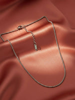 Thumbnail for NVR Women German Silver Oxidised Chain - Distacart
