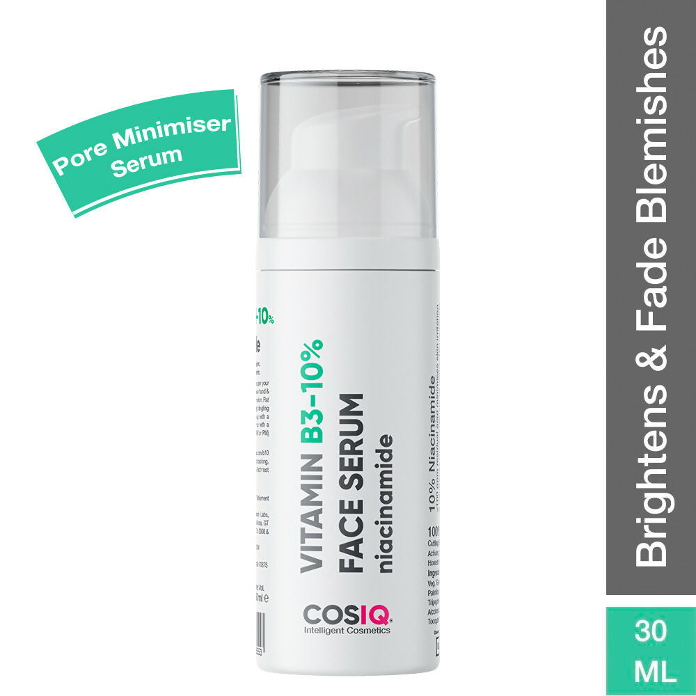 Cos-IQ Niacinamide Vitamin B3-10% Face Serum for Ultra Sensitive Skin - Distacart