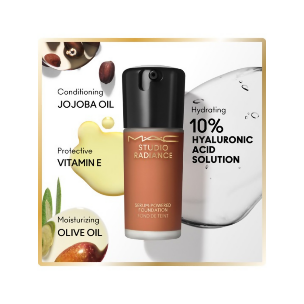 M.A.C Studio Radiance Serum-Powered Hydrating Foundation - Shade NC40 - Dista