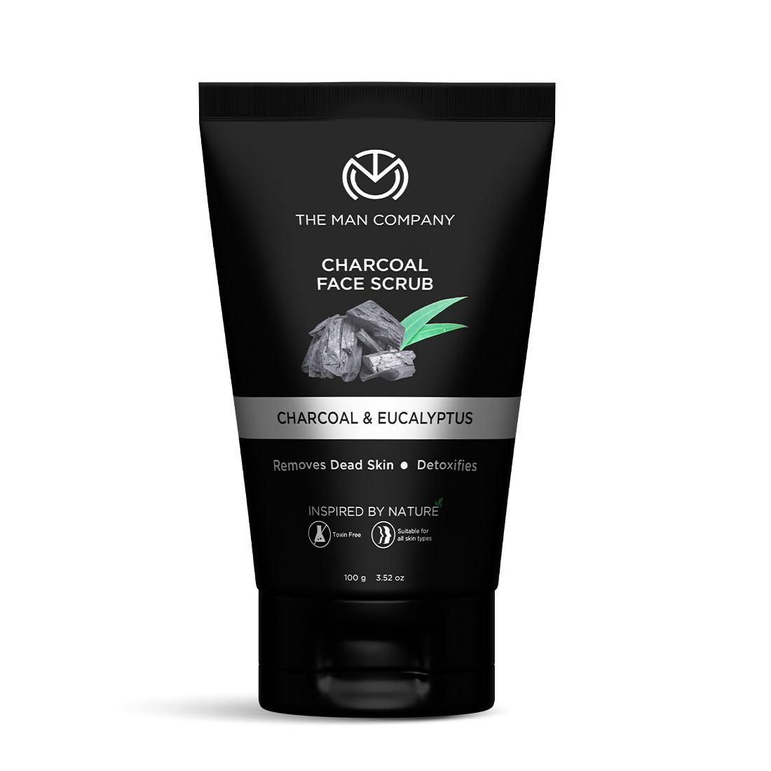 The Man Company Charcoal Tan Removal Face Scrub - Distacart