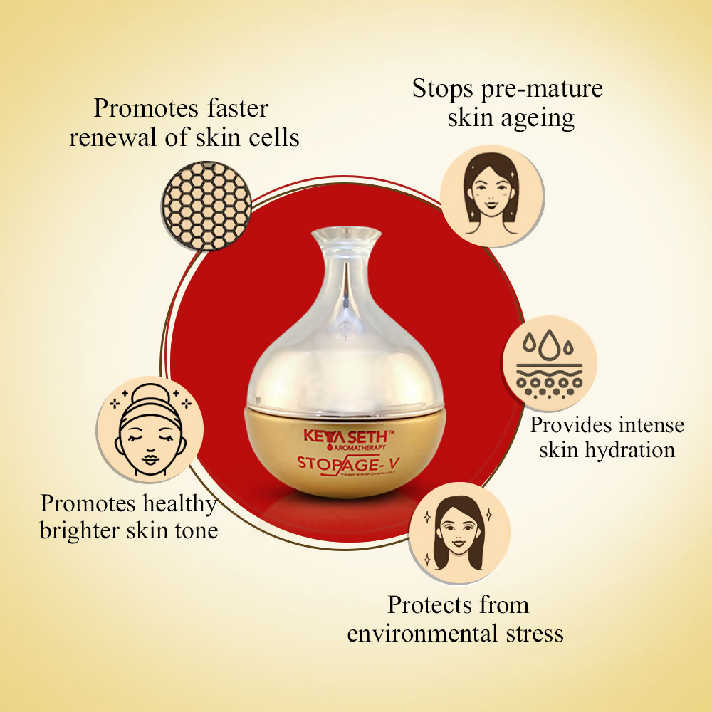 Keya Seth Aromatherapy Stopage V - The Age Reversal Complex Cream - Distacart