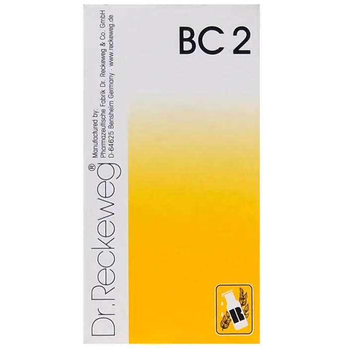 Dr. Reckeweg Bio Combination 2 (BC 2) Tablets - Distacart