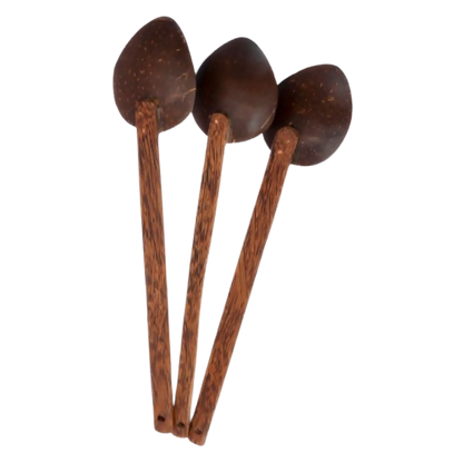 Thenga Coconut Shell Large Cooking Spoon Sets - Dista