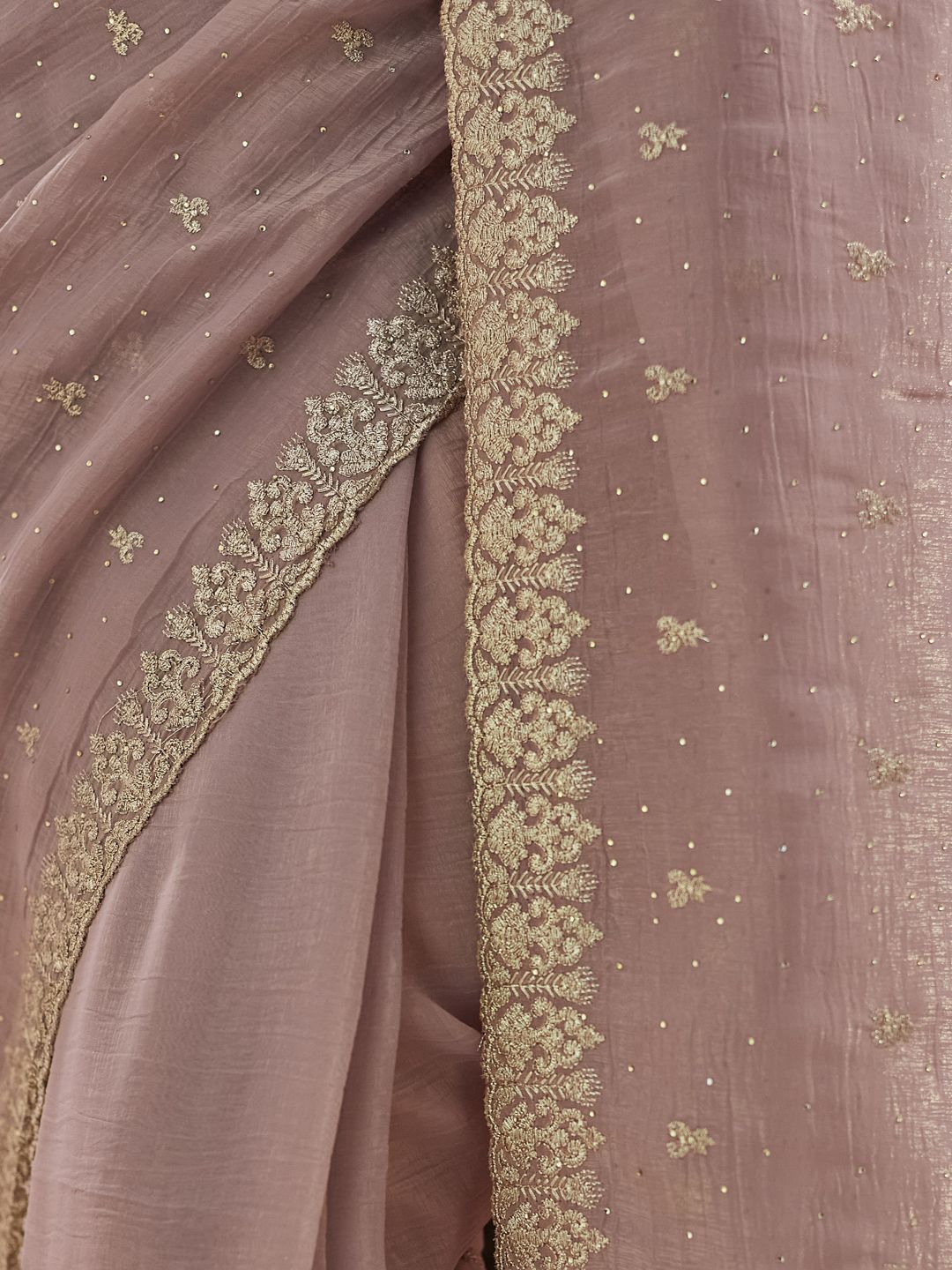kasee Embellished Embroidered Pure Silk Saree - Distacart