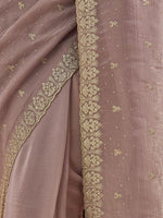 Thumbnail for kasee Embellished Embroidered Pure Silk Saree - Distacart
