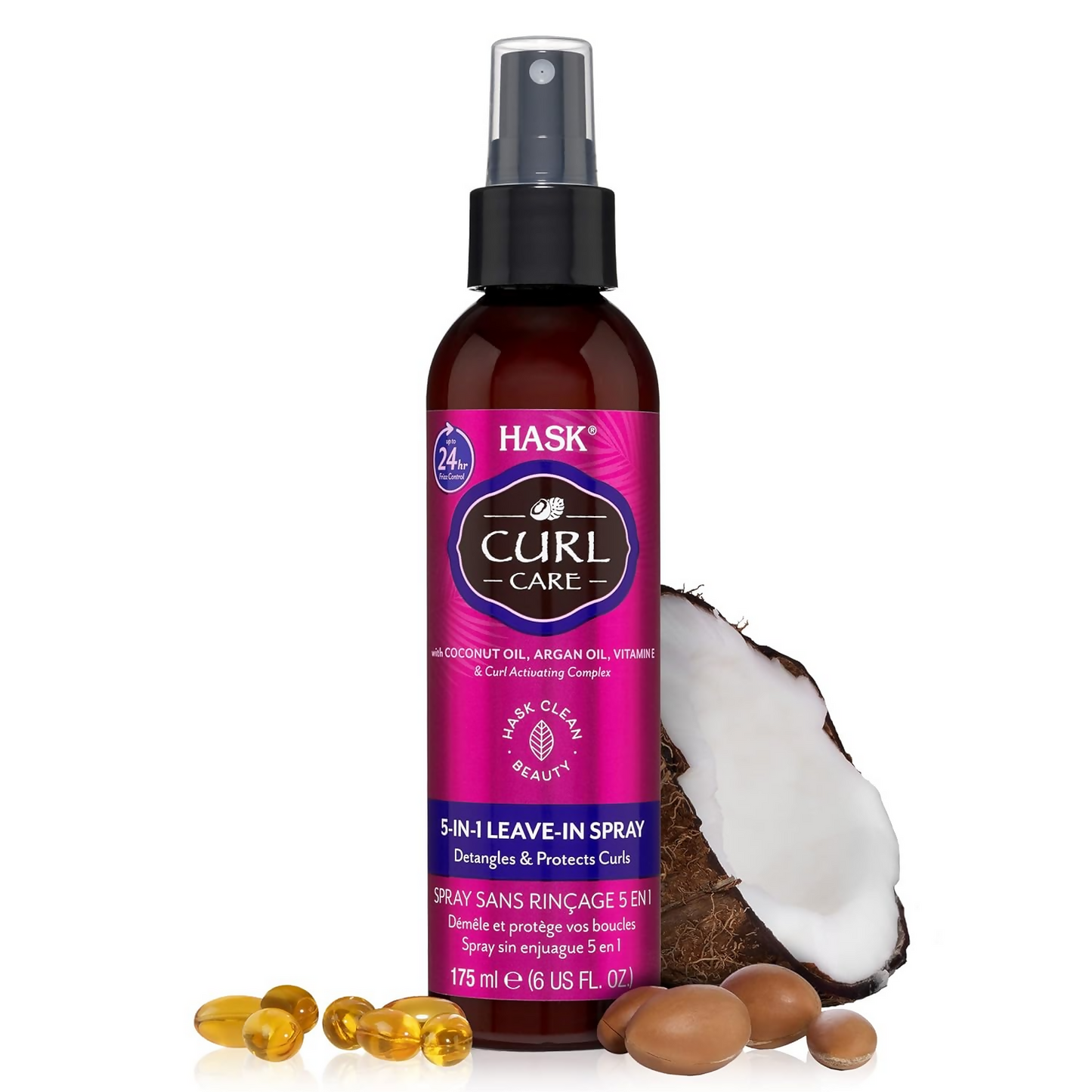 HASK Curl Care 5-In-1 Leave In Spray - Distacart