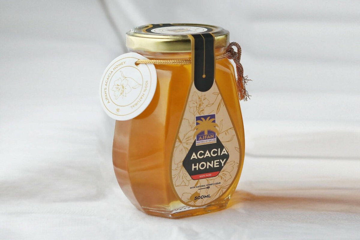 Ajfan Acacia Honey Shehad Shahad Nature`s Nectar Natural Honey - Distacart