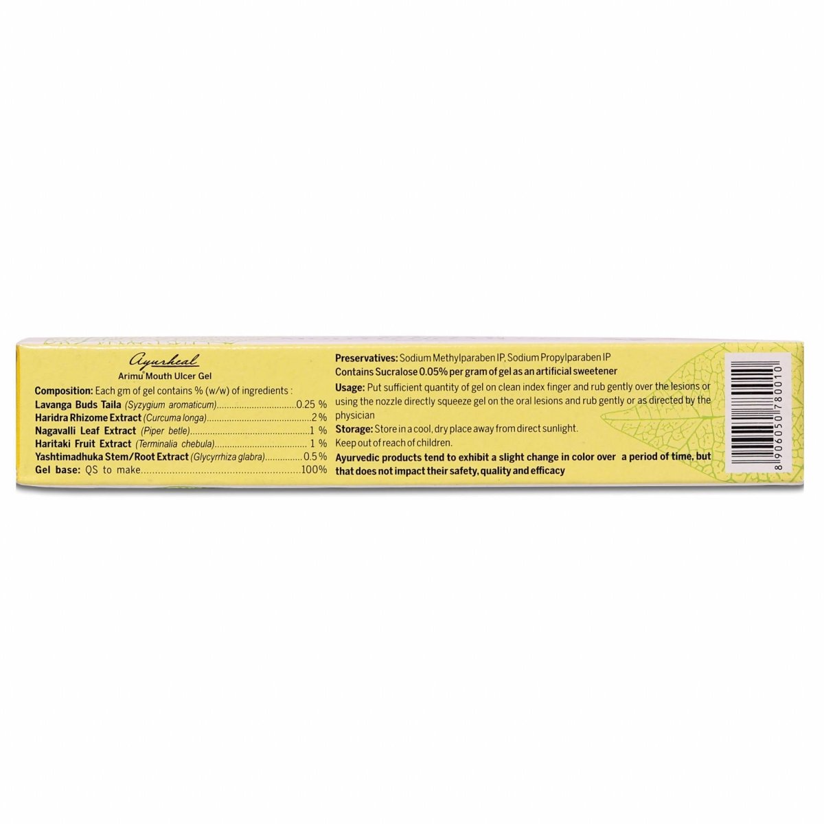 Amarantha Ayurvedic Arimu Mouth Ulcer Gel uses