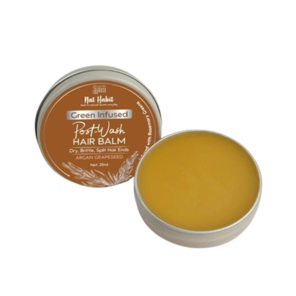Nat Habit Argan Grapeseed Post-Wash Hair Balm - Distacart