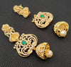 AD Emeralds designer 4 in 1 Traditional Earrings