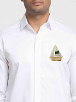 Thumbnail for Boat Embroidery Shirt by Hilo Design