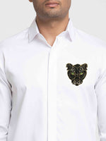 Thumbnail for Panther Embroidery Shirt by Hilo Design