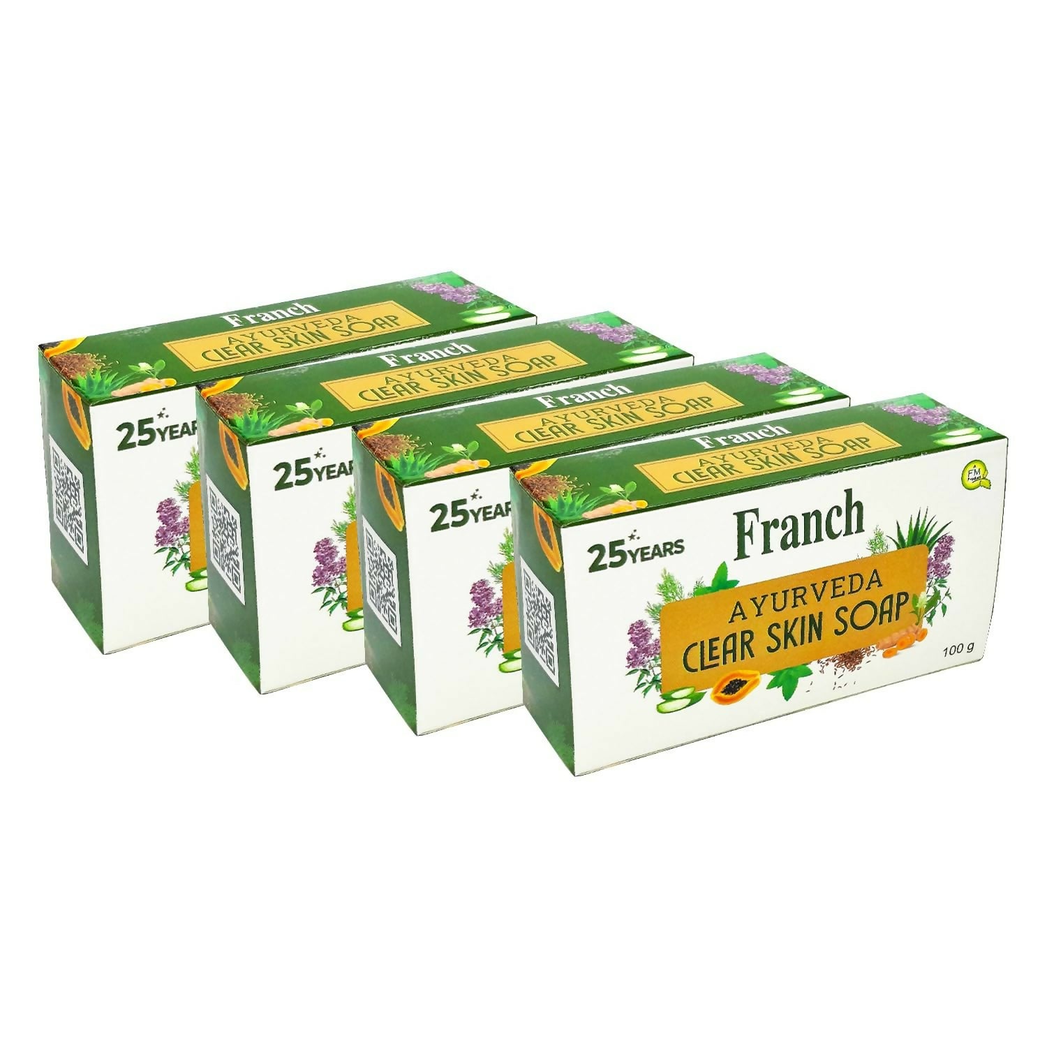 Franch Ayurveda Clear Skin Soap - Distacart