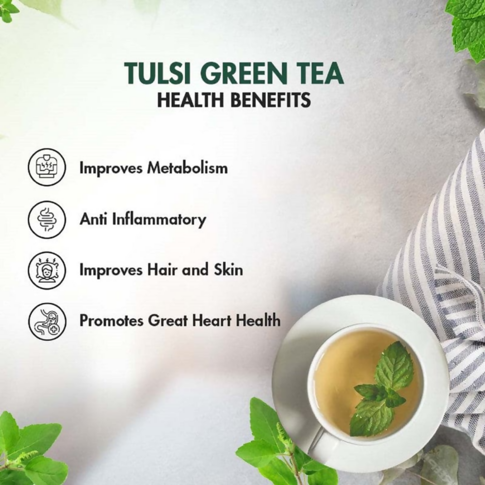 Sorich Organics Tulsi Green Tea - Distacart
