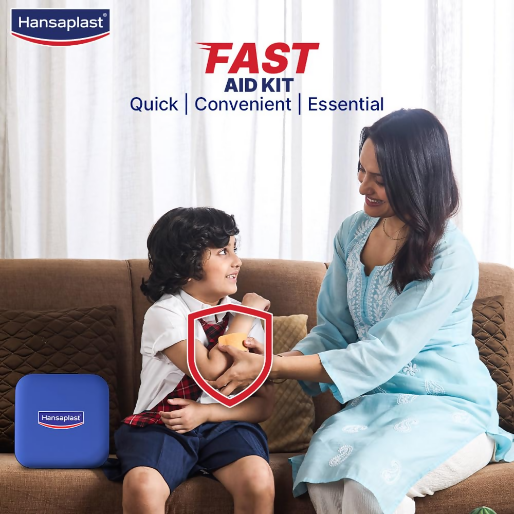 Hansaplast Fast Aid Kit for Wounds & Bruises - Distacart