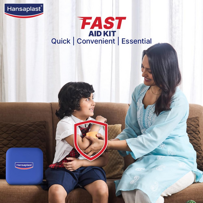 Hansaplast Fast Aid Kit for Wounds & Bruises - Distacart