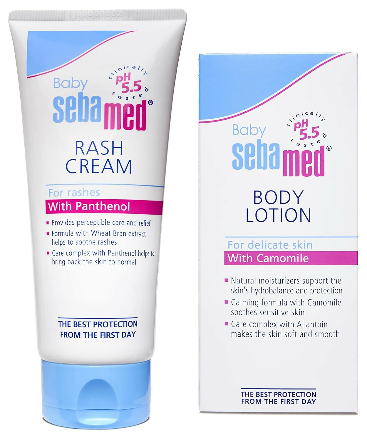 Sebamed Baby Rash Cream 100ml & Baby Lotion 100ml Combo - Distacart