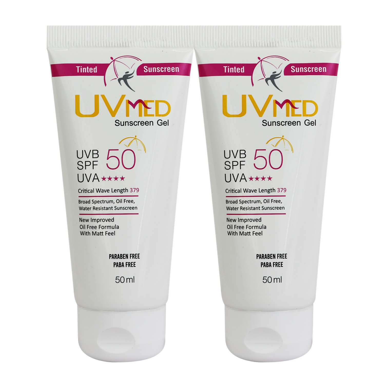 Uvmed Tinted Sunscreen Cream SPF 50 - Distacart