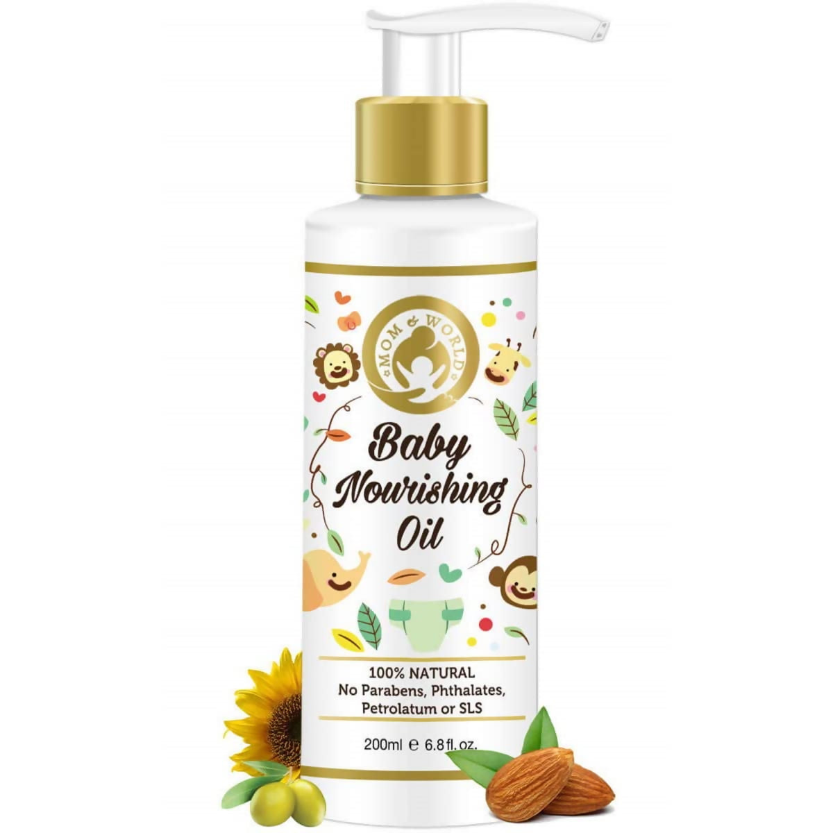 Mom & World Baby Nourishing Oil - Distacart