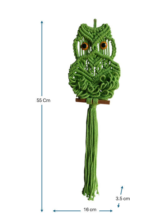 Sun Mun Decors Premium Macrame Owl
