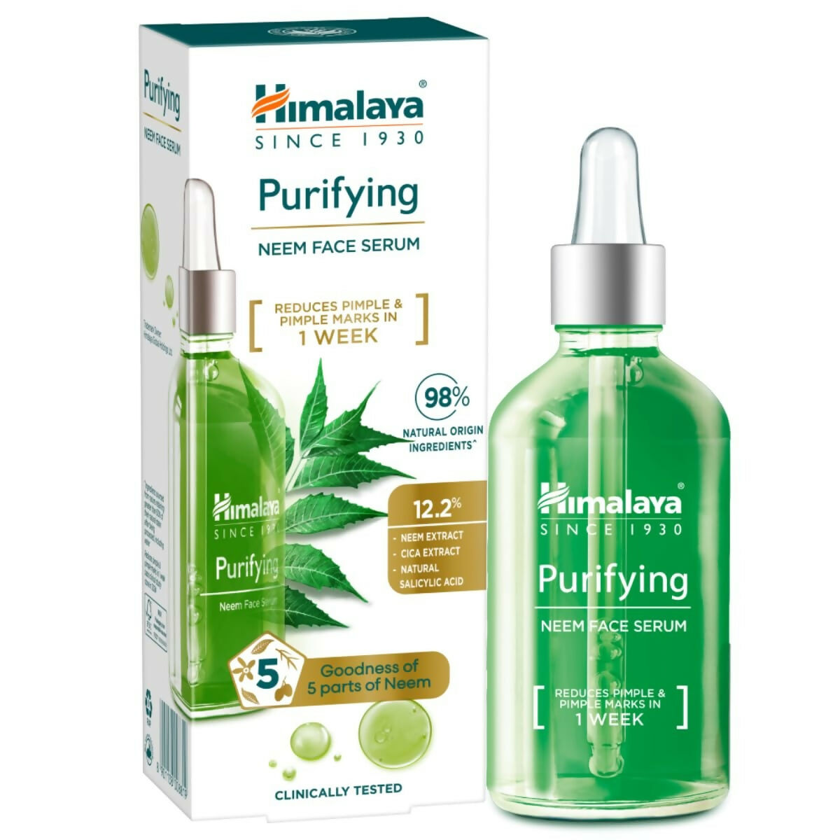 Himalaya Herbals Purifying Neem Face Serum - Distacart