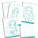 Thumbnail for Dreamland Publications tyle Studio Fashion Sketch Activity Book 2 for Girls Age 4-8 years