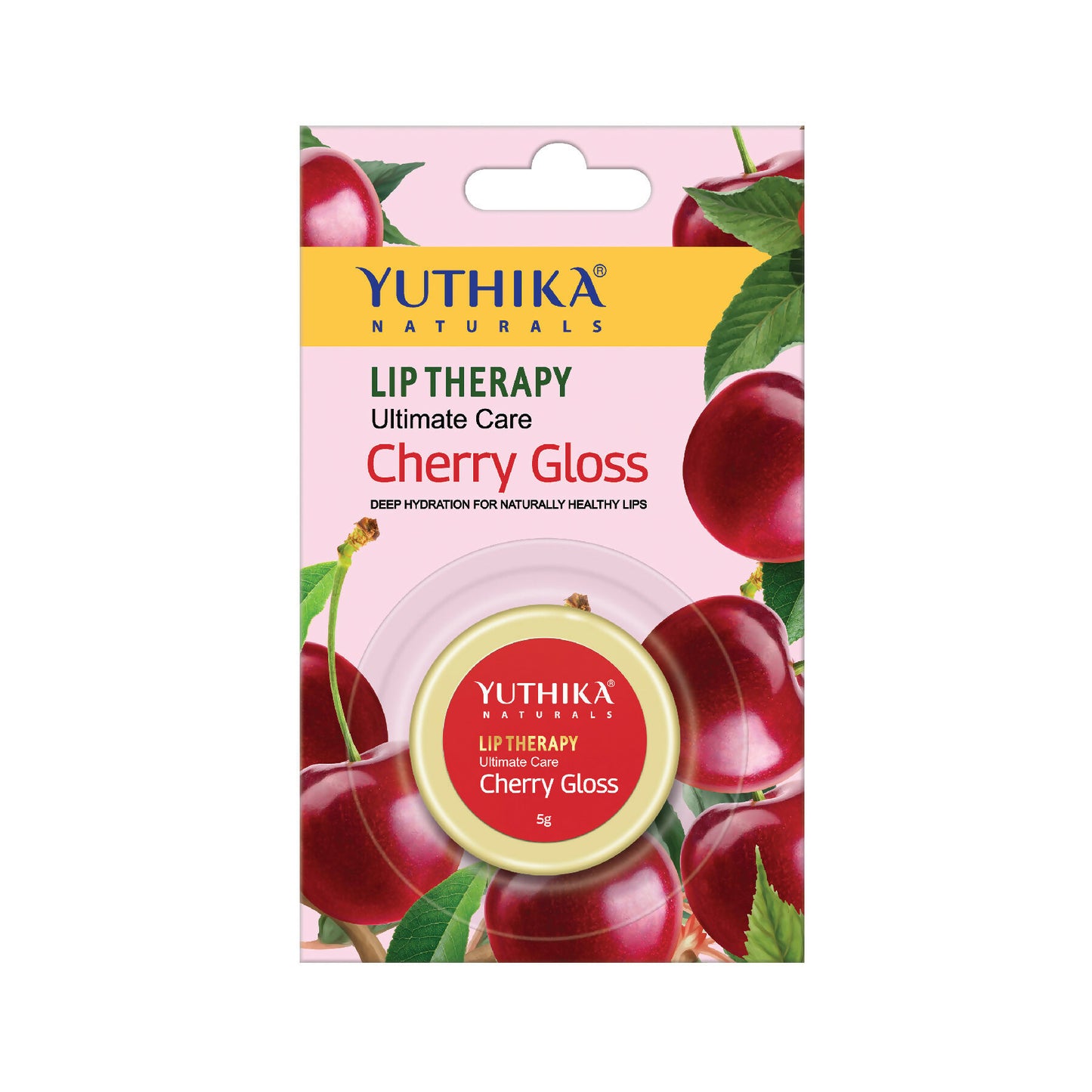 Yuthika Moisturizing Lip Balm – Cherry Gloss - Distacart