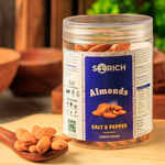 Thumbnail for Sorich Organics Salted & Black pepper Almonds - Distacart