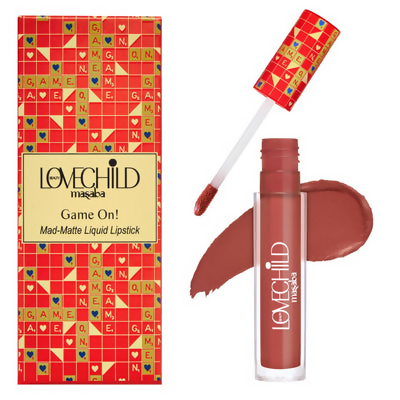 LoveChild By Masaba Gupta Double Star Transfer-proof Dusty Rose Pink Liquid Lipstick - Distacart
