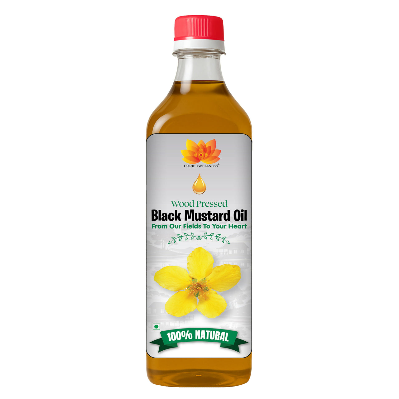 Dorjee Wellness Wood Pressed Black Mustard Oil - Distacart