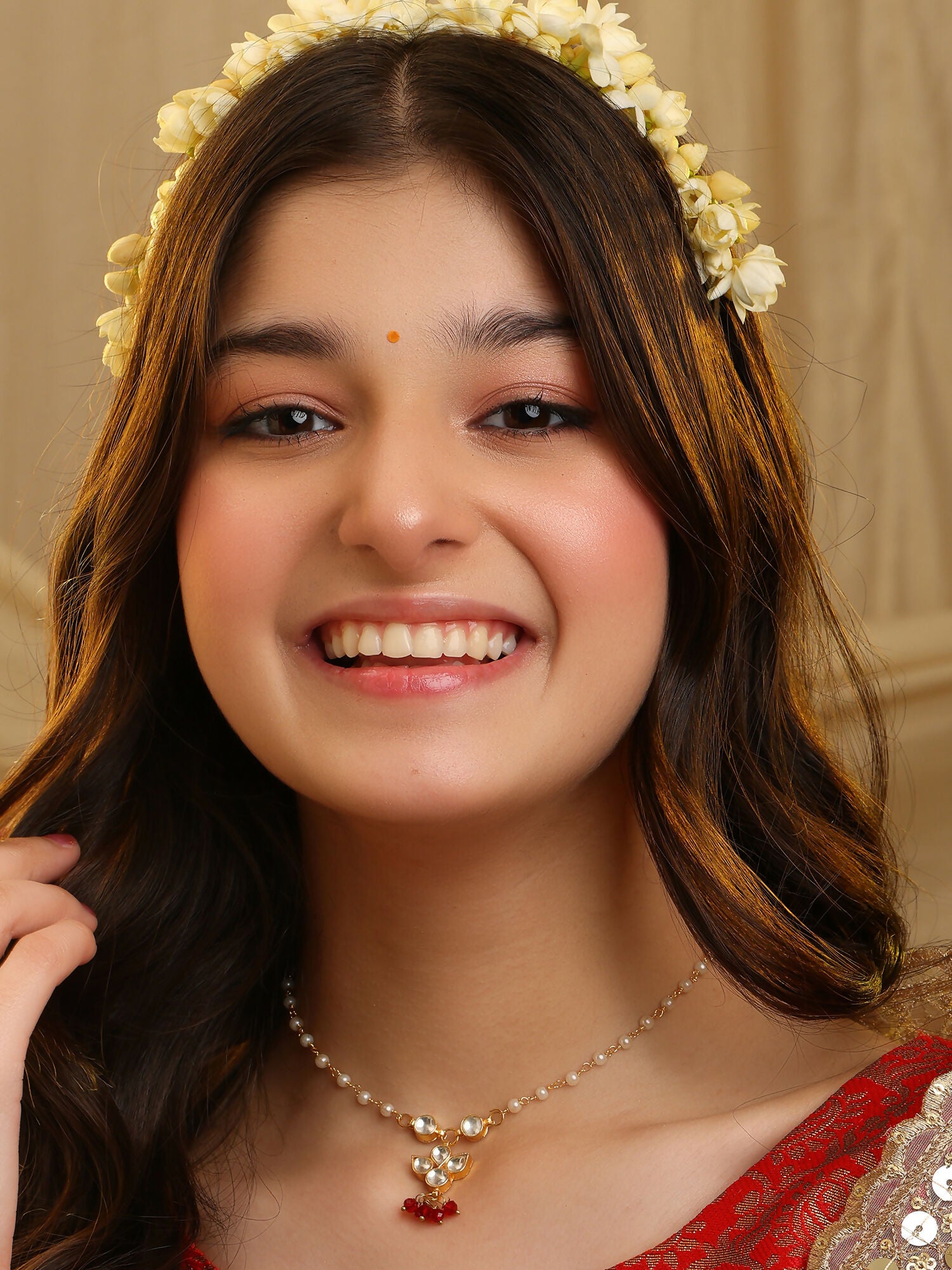 Ruby Raang Royal Neck Piece