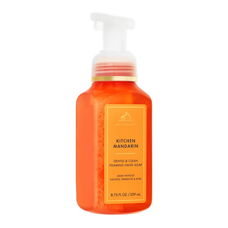 Bath & Body Works Kitchen Mandarin Gentle Foaming Hand Soap - Distacart