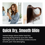 Thumbnail for FOLELLO Professional Vent Hair Styling Brush for Blow Drying & Detangling - Dista