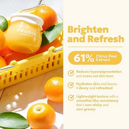 Frudia Citrus Brightening Cream with Tangerine Extract & Niacinamide - Distacart