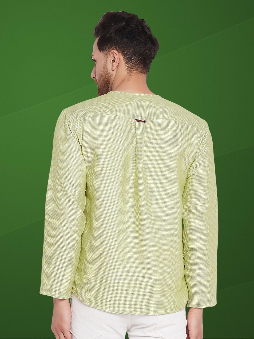 Even Apparels Men's Pure Cotton Green Kurta - Distacart